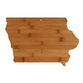 Totally Bamboo - Iowa State Cutting and Serving Board - All 50 States Available.